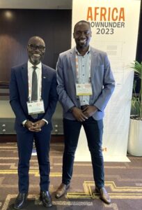 Scholar Bernard and the Zambian High Commissioner to Australia